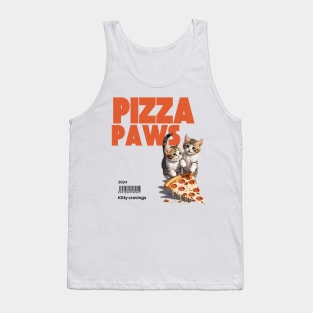 pizza and paws Tank Top